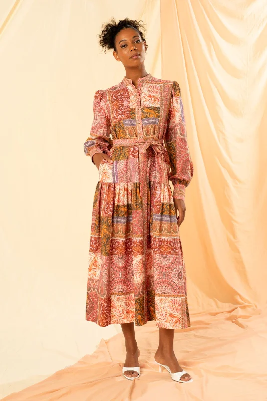 Alessandra Maxi Shirt Dress