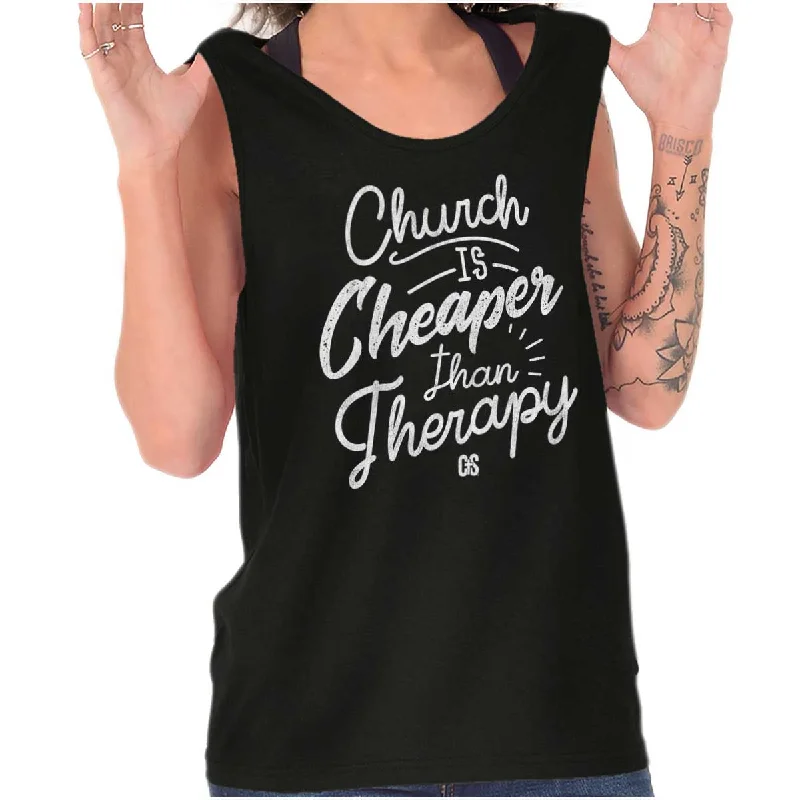 Church Therapy Tank Top