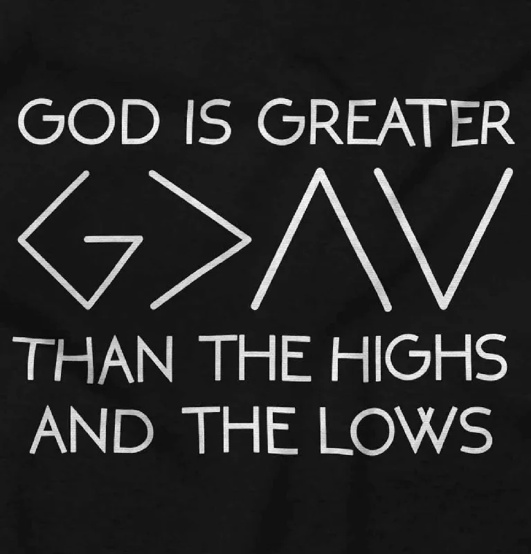 God is Greater Sleeveless T-Shirt