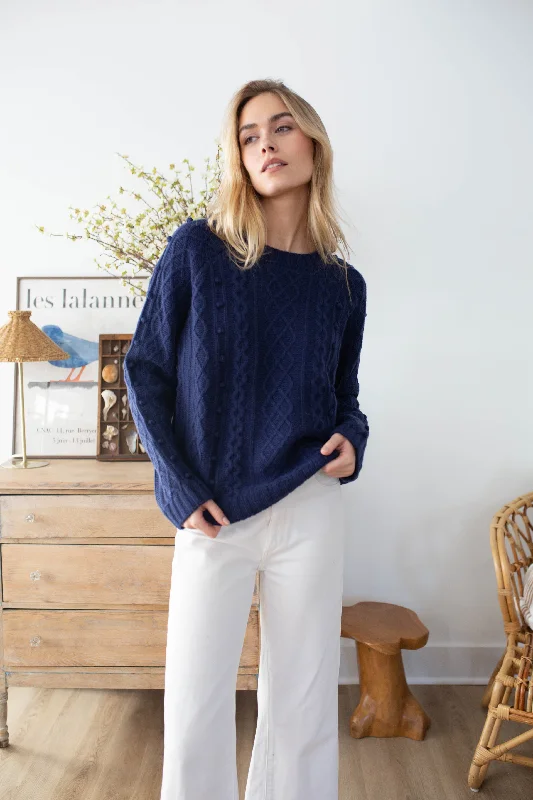 The Billy Sweater - Navy