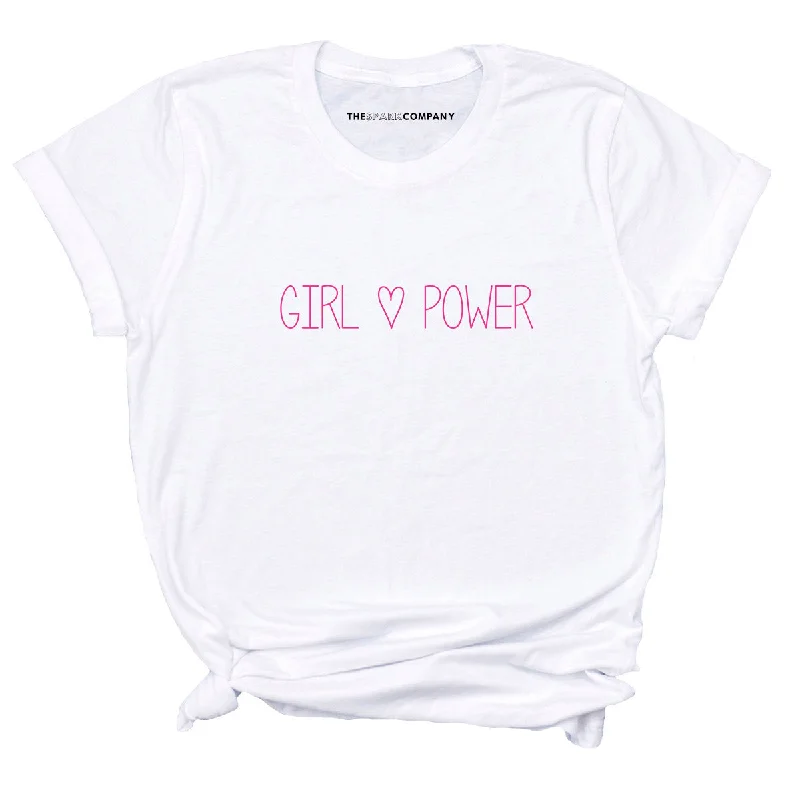 Girl Power Pink Feminist T-Shirt