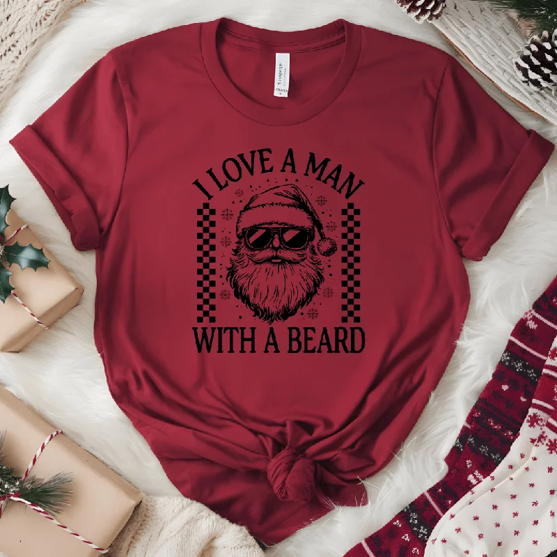 Love a Man With a Beard Graphic Tee