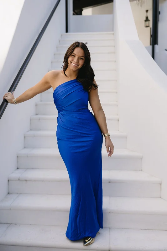 Delilah Maxi Dress - Royal Blue