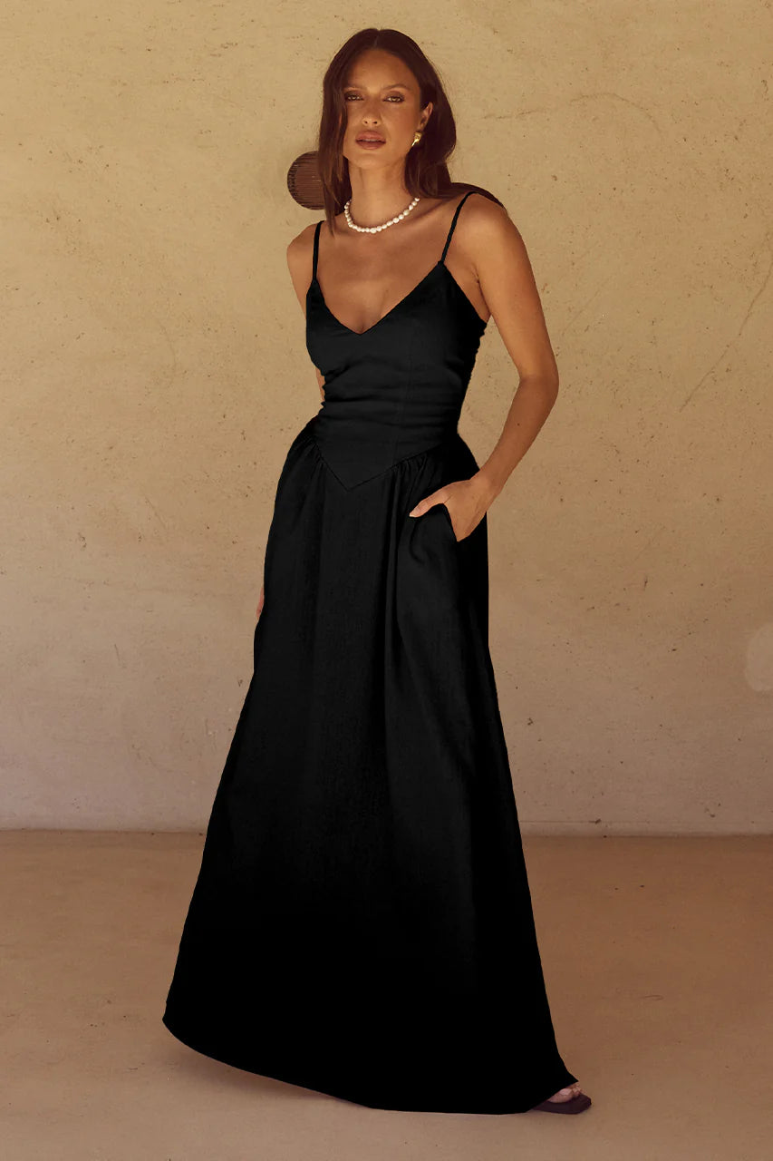 Seven Wonders Zephy Maxi Dress in Black