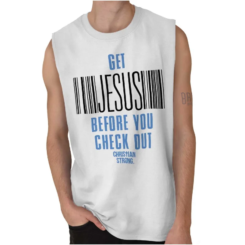 Get Jesus Sleeveless T-Shirt