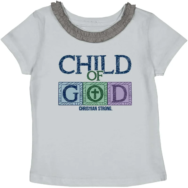 Child of God Toddler Ruffled Trim T-Shirt