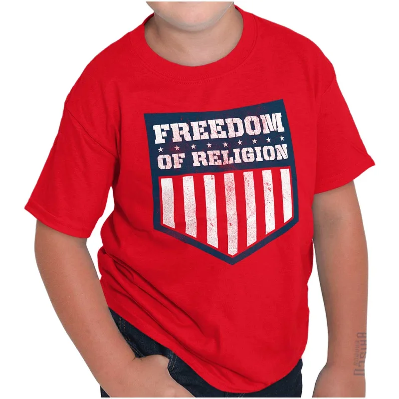 Freedom of Religion Youth T Shirt