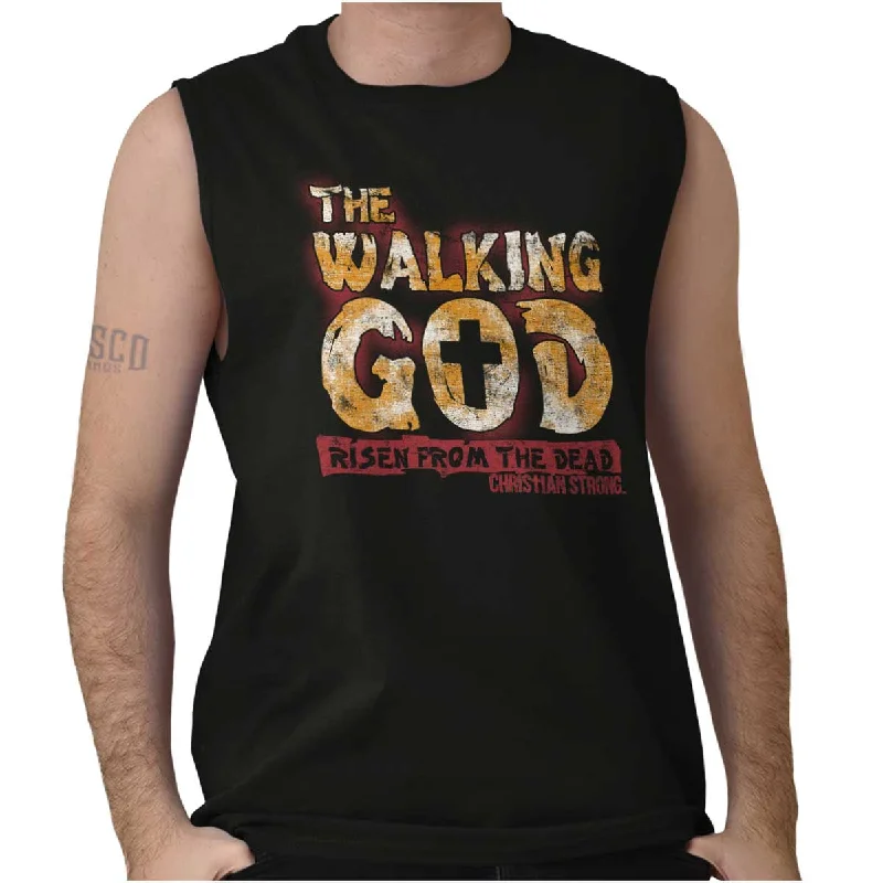 The Walking God Sleeveless T-Shirt