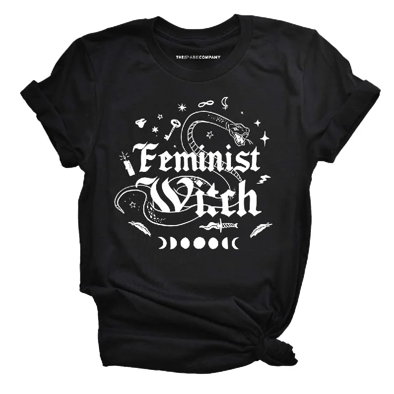 Feminist Witch Halloween Feminist T-Shirt