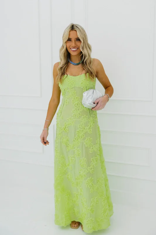 Ina Maxi Dress - Green