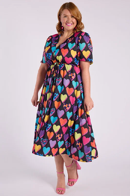 Marley Inky Hearts Dress