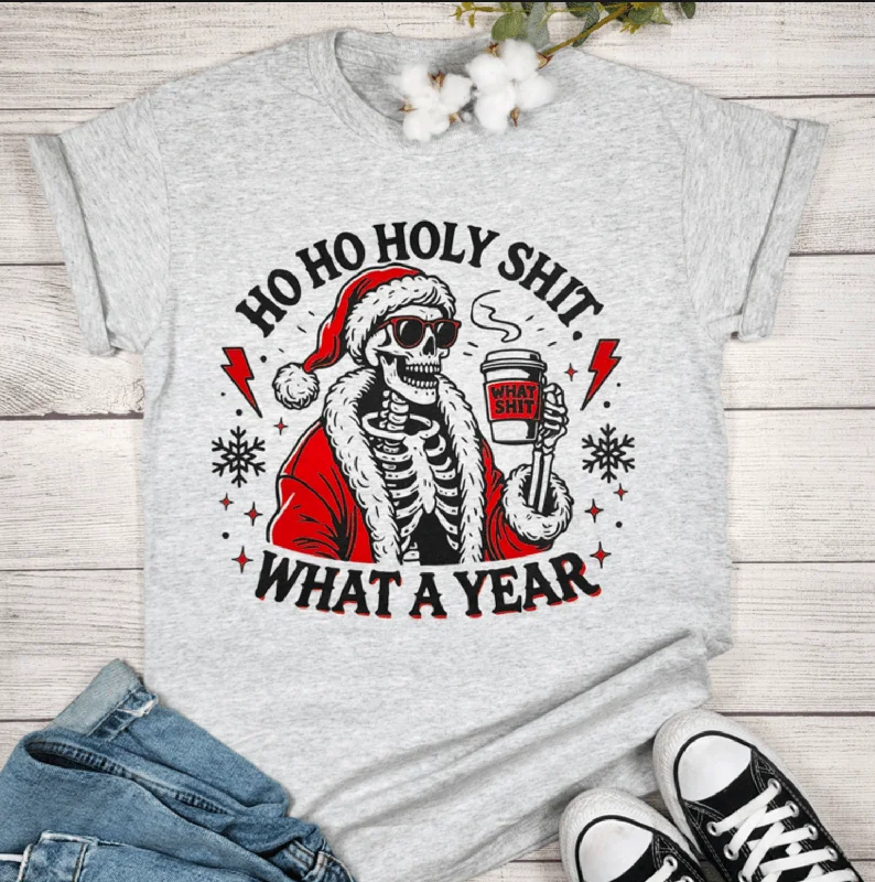 HO HO HOLY SH*T Christmas Graphic T-shirt