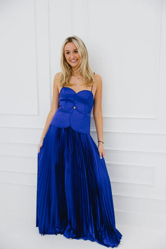 Myles Maxi Dress - Royal Blue