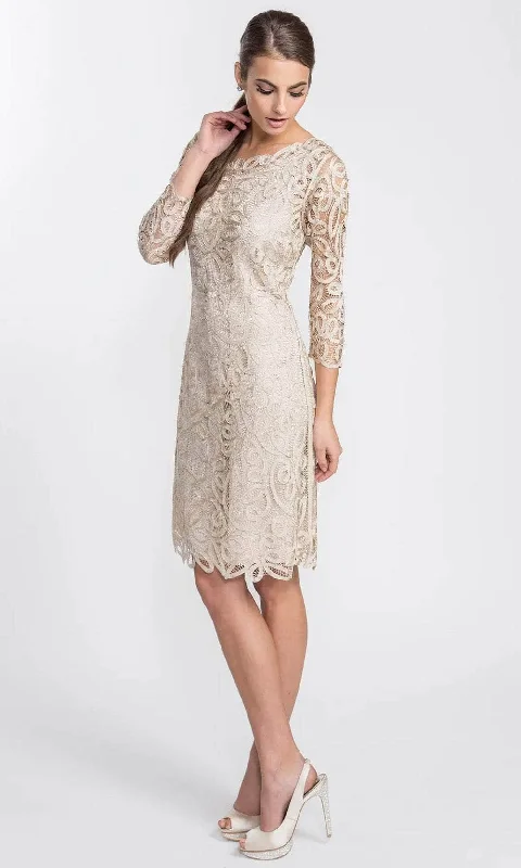 Soulmates D1322 - Hand Crochet Classic Short Dress