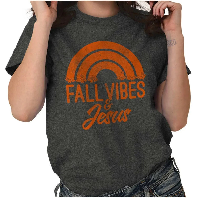 Fall Vibes & Jesus T Shirt