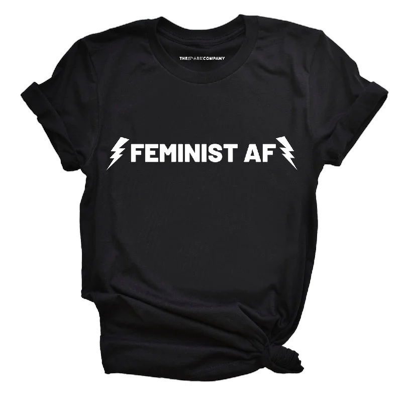 Feminist AF Lightning Feminist T-Shirt