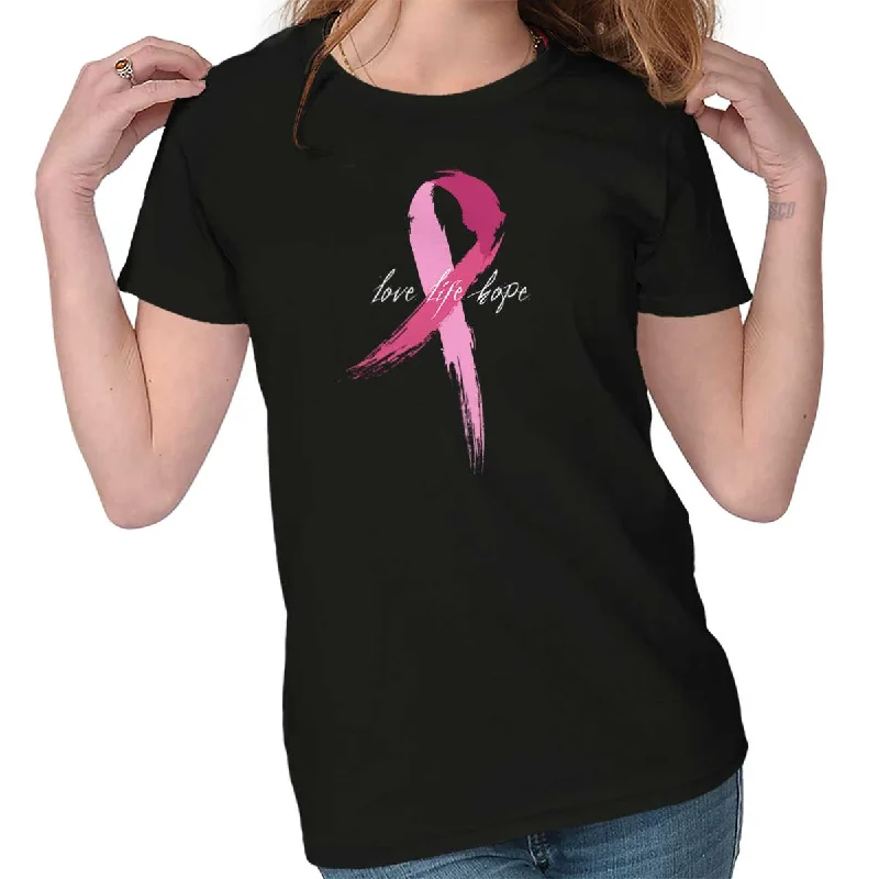 Breast Cancer Awareness Ladies T Shirt