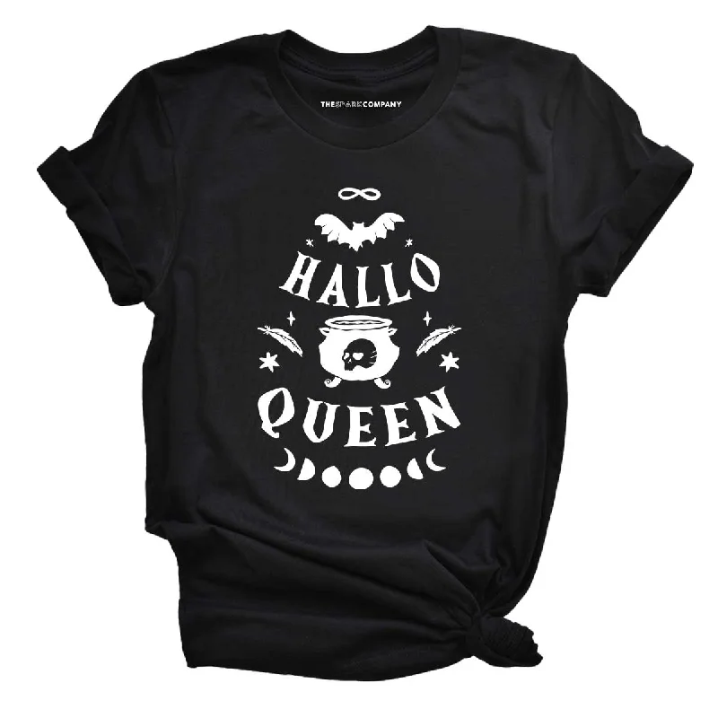 Halloqueen Halloween Feminist T-Shirt