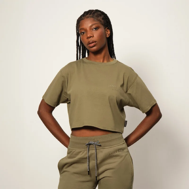 Women's Relaxed Fit Crop Top